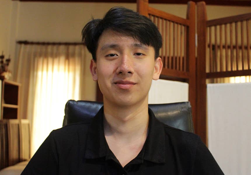 Arriving in Sydney for his Diploma of Business is a dream come true for Phetmixay.