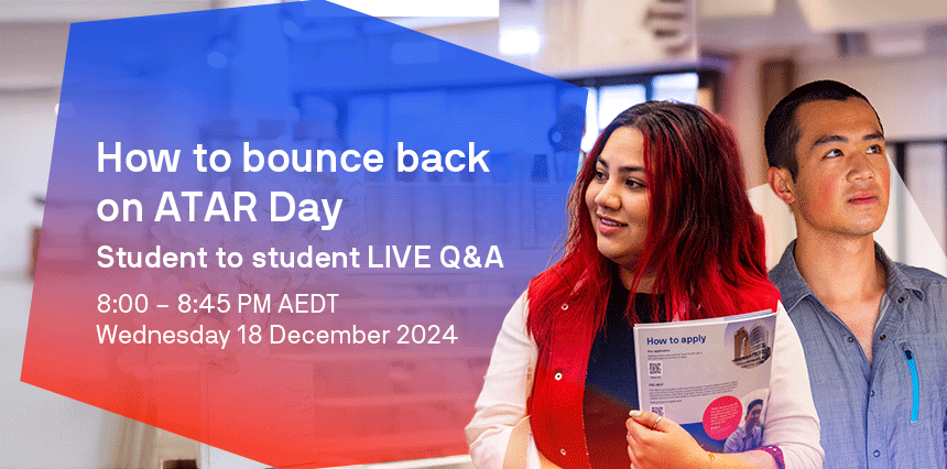 Student Q&A: how to get into your dream UTS degree without an ATAR