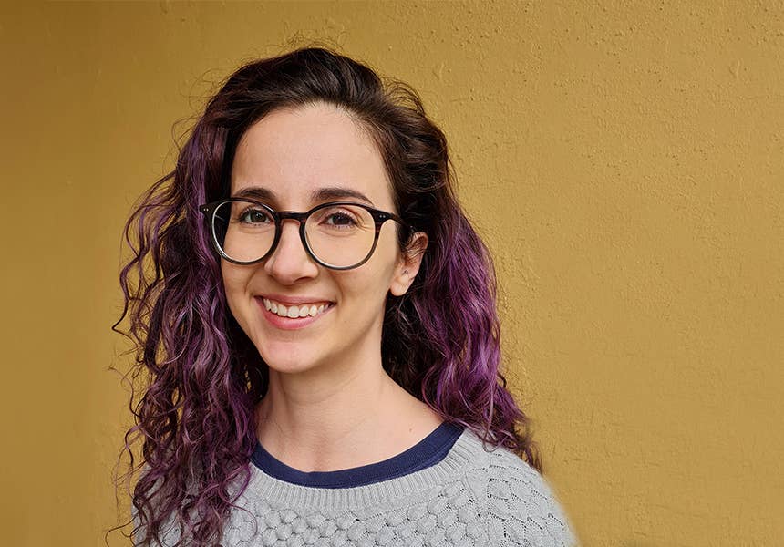 Outstanding Graduate prize winner Katherine has here eyes on a sustainable future.