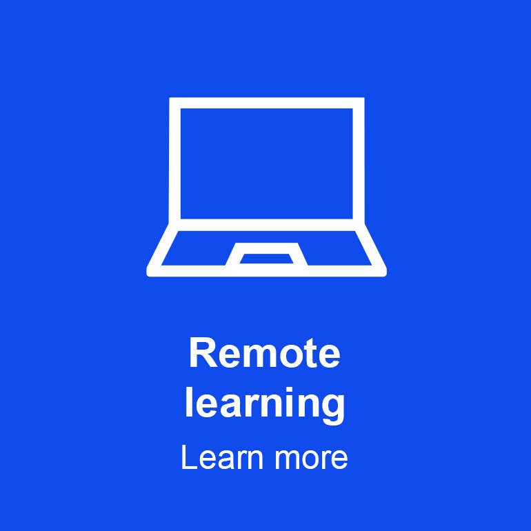 Remote learning - Learn more