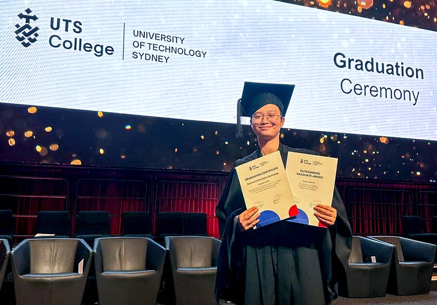 Cyberbullying survivor Ha plans a career in cybersecurity.