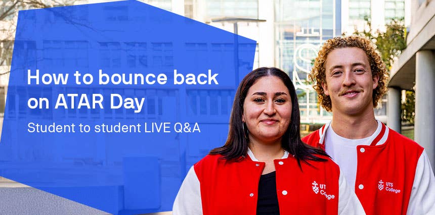 Student podcast: How to get into your dream UTS degree without an ATAR