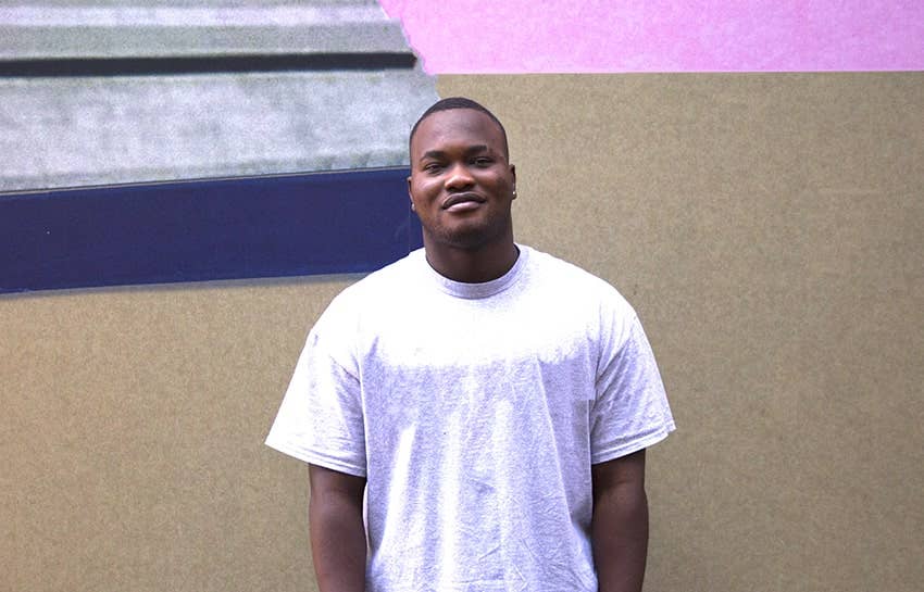 Rock is on his way to realising his vision, after escaping terror in Nigeria.