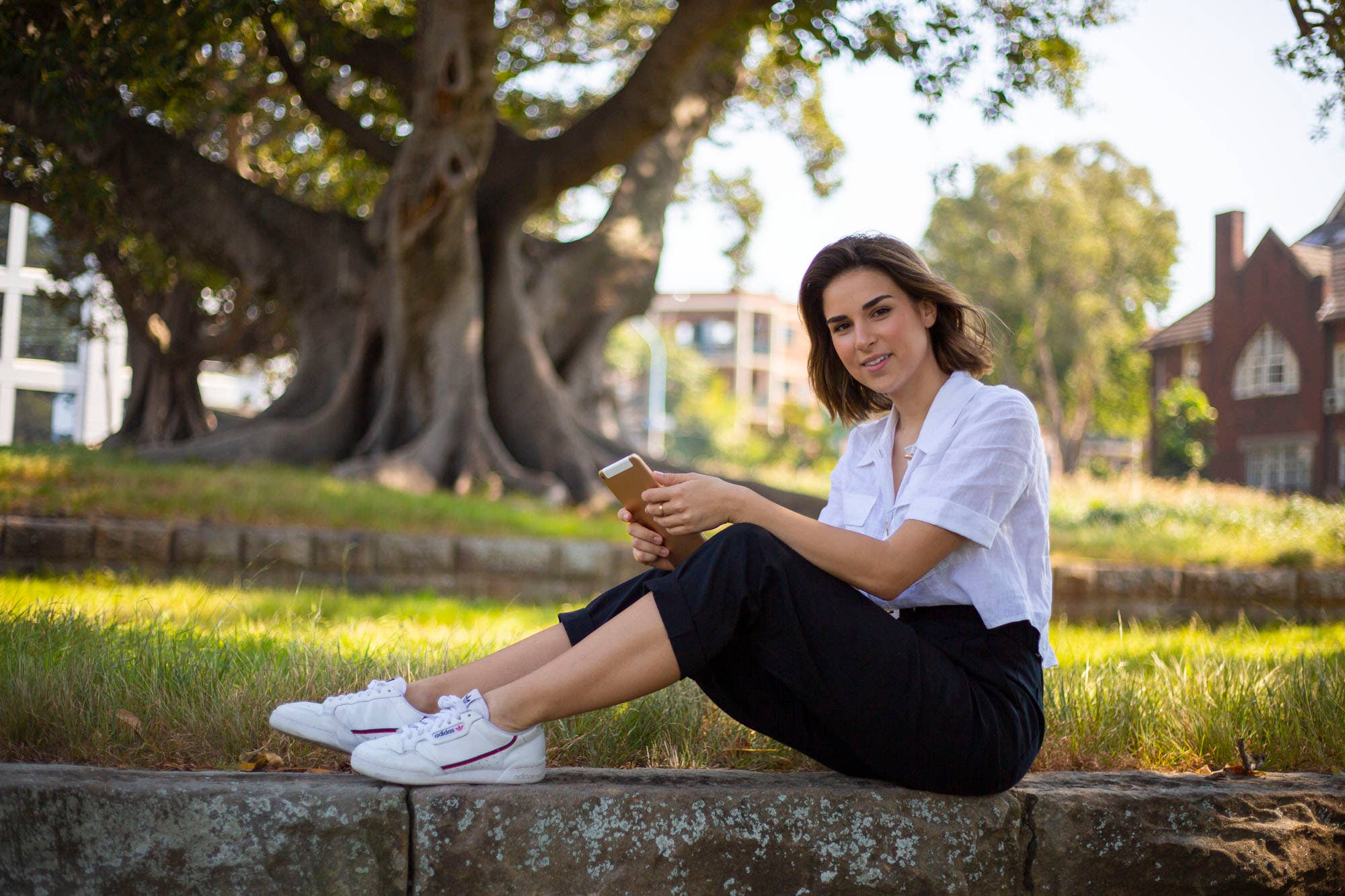 Lucy is completing her Diploma of Communications at UTS Insearch - "I've got this," she says.