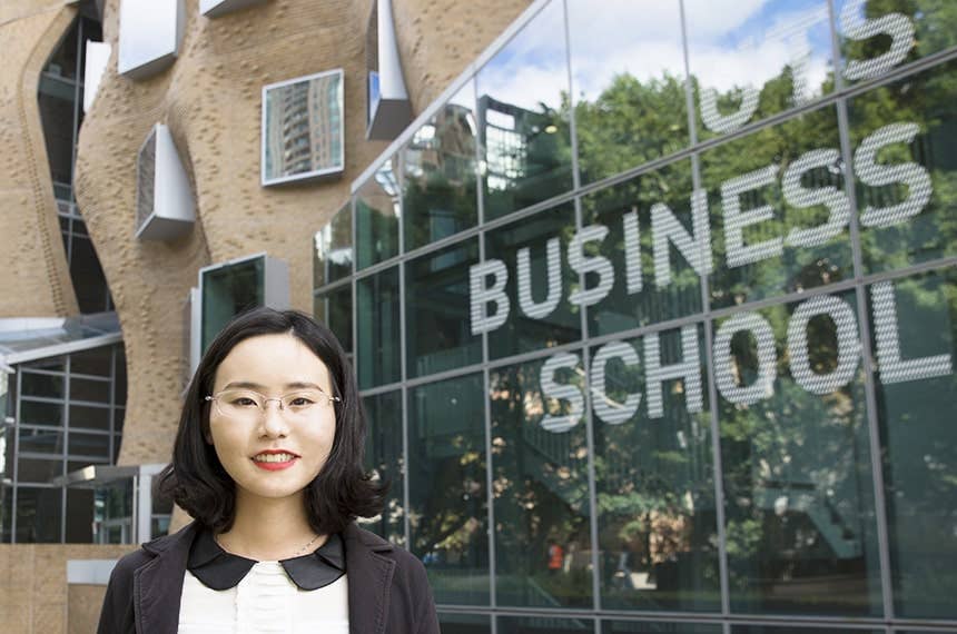 UTS Insearch Diploma of Business graduate Jiaqi Wang