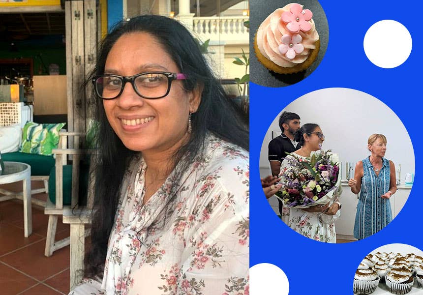 Samindie’s UTS College anniversary took her by surprise.