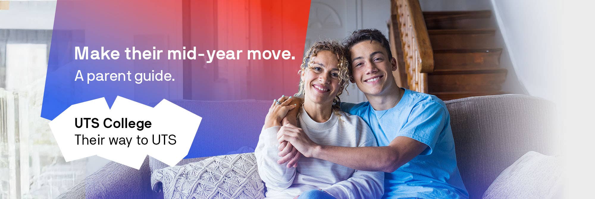 Make their mid-year move. UTS College their way to UTS.