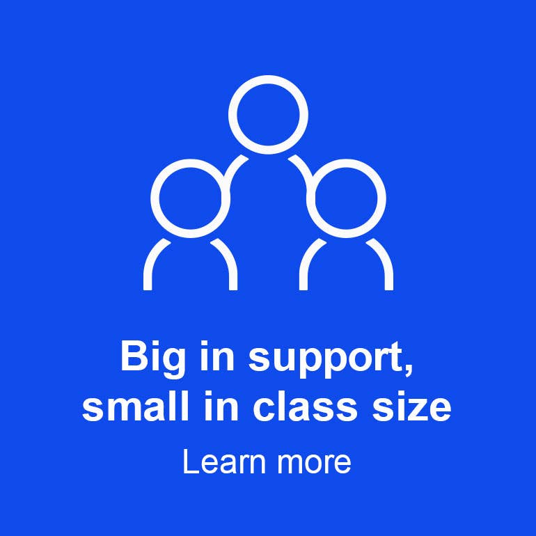 Big in support, small in size - Learn more