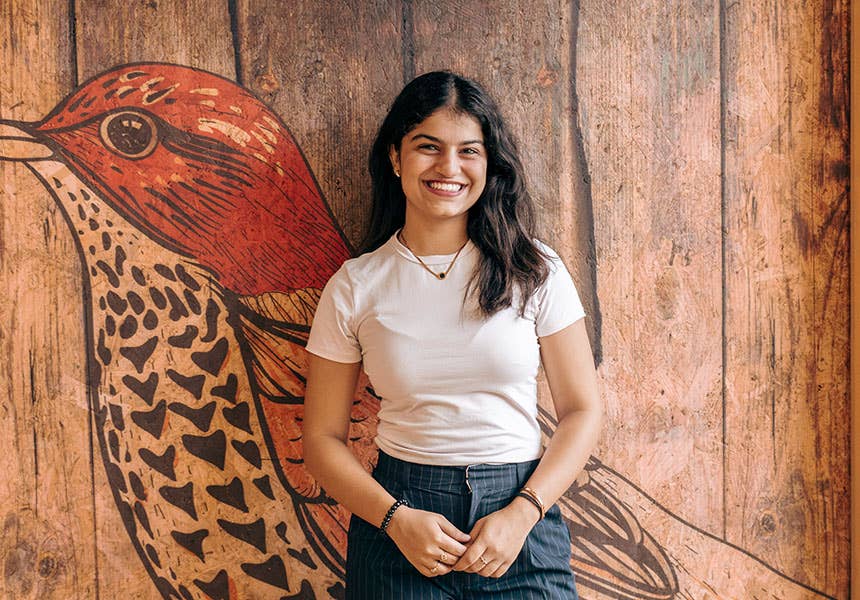 For student ambassador Khushi, the sky’s the limit.