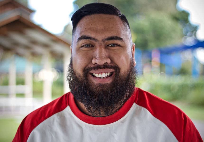 Student ambassador and emerging social media star, Paniora.