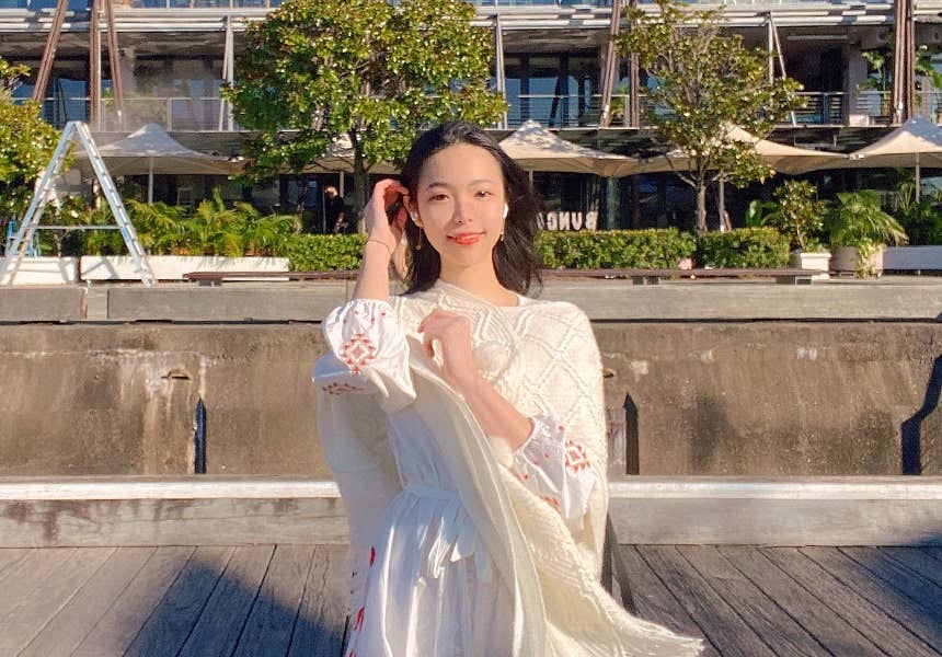 Zijin Gao is currently taking classes at UTS Insearch via remote learning.