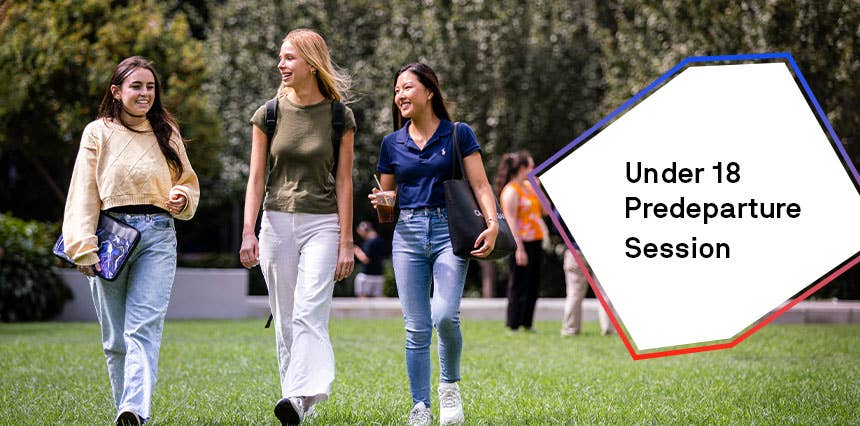 Under 18 predeparture info session