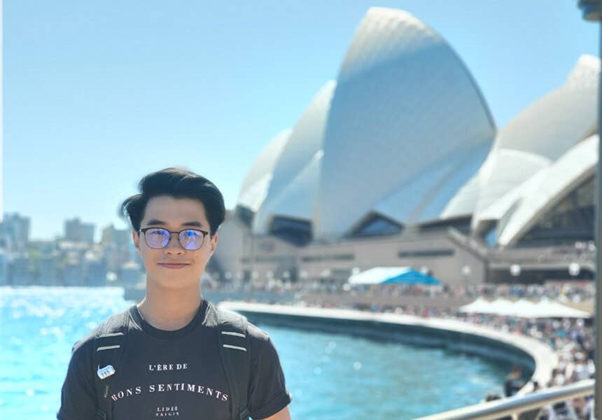 A boyhood passion took Huu Khang from Ho Chi Minh City to Sydney.
