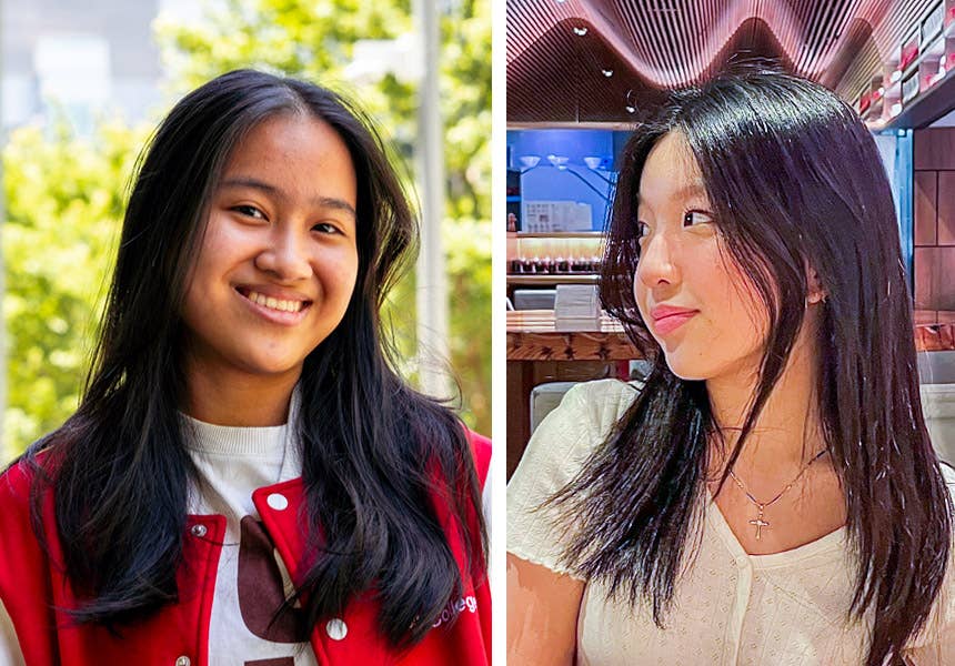 Two-time winner Polly (left) and Belinda (right) are off to a flying start.

