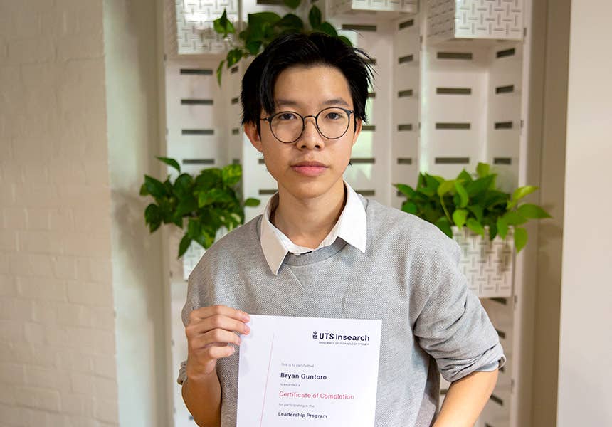 The world of IT has fascinated Bryan since his high school days, and he decided at an early age to follow his cousins to study at UTS. 