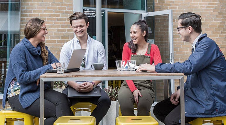 Australian students - We’re another way into UTS. Whether you’re a current High School student, parent or non-recent school leaver – we can help.Learn more 
