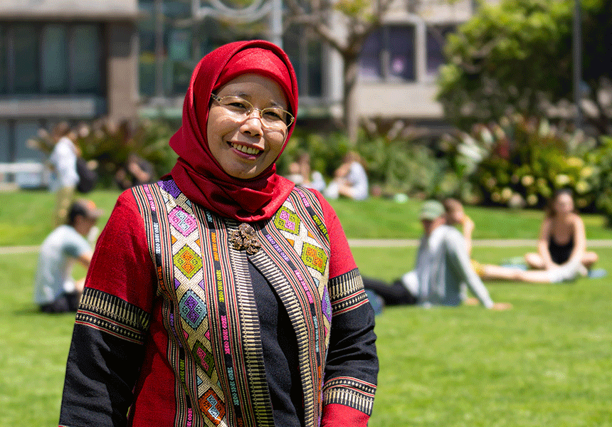 International Alumni Award winner, Professor Nurul Barizah has a strong commitment to social justice.