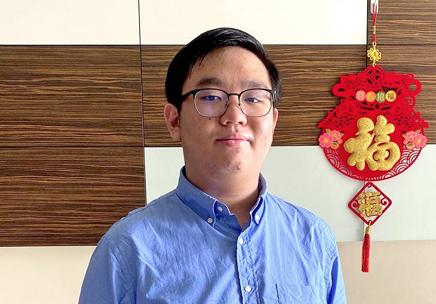 'You won’t be disappointed if you try your best,' says Jeremy Aviel Lijuwardi as he plans for a future studying IT and Law.