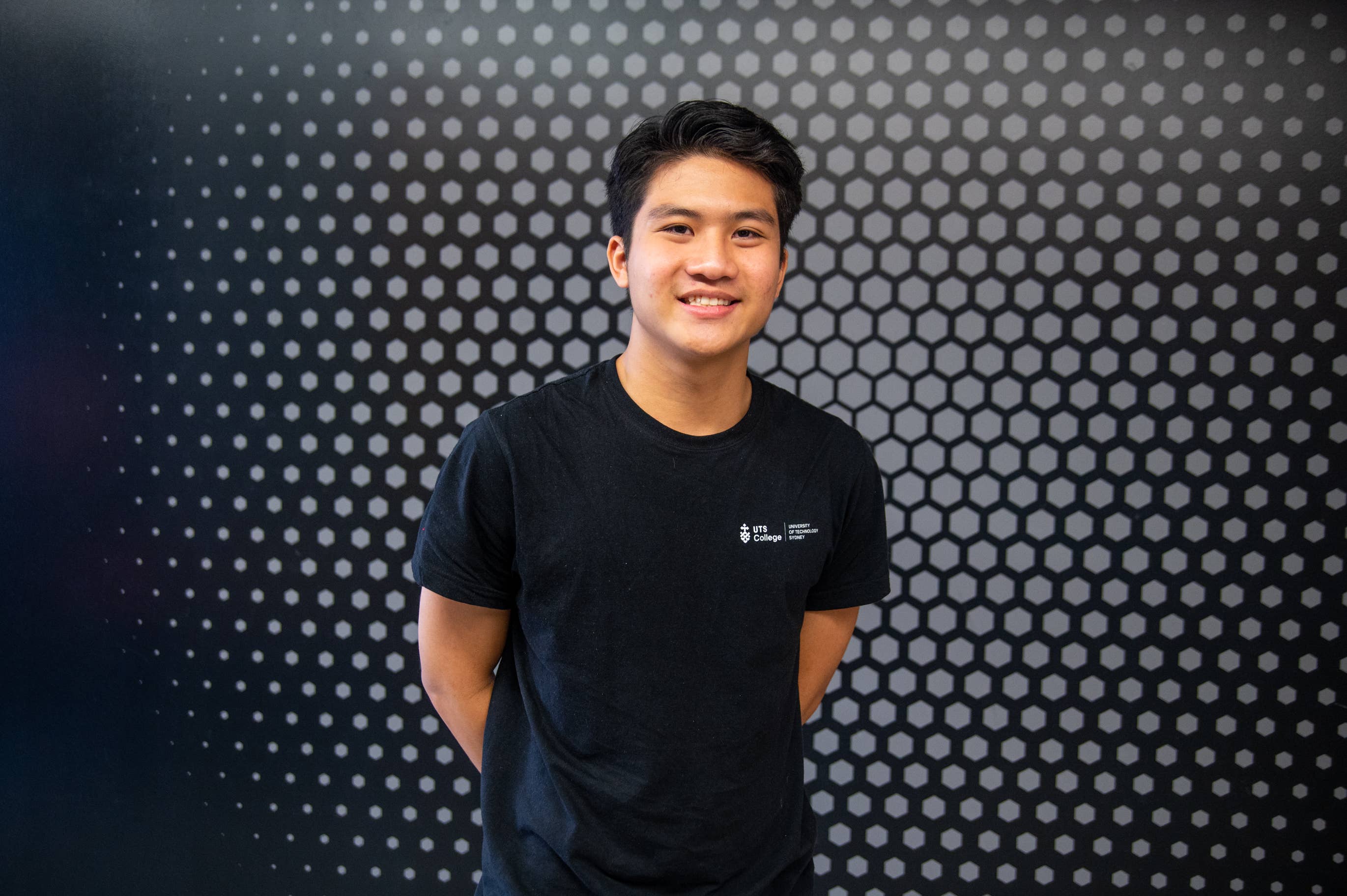 Jayce, IT student, UTS College