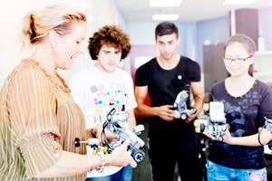 Staff enjoy benefits such as paid parental leave