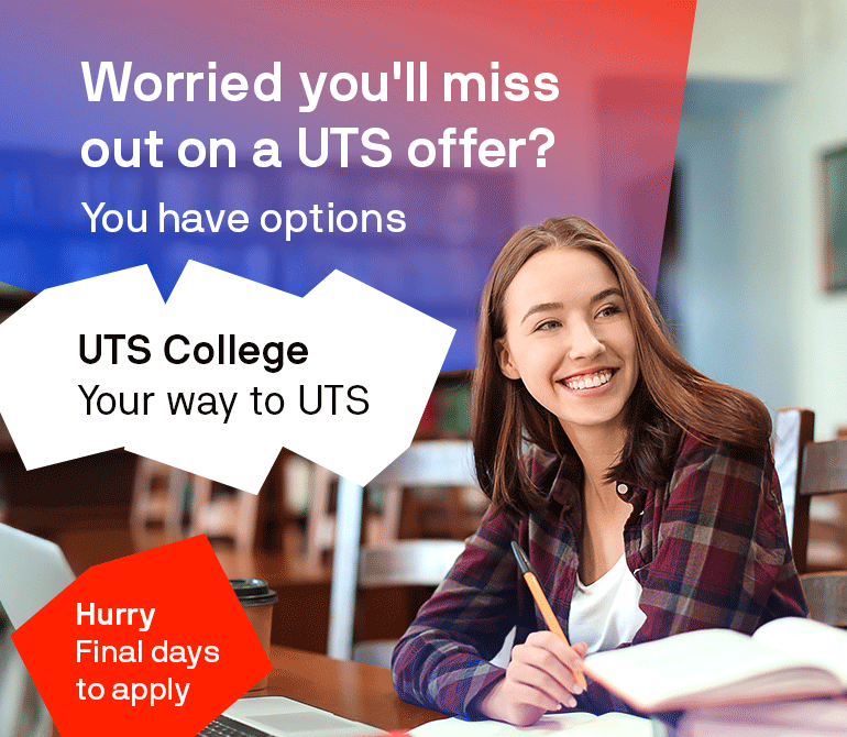 A UTS offer isn’t the only way into your dream degree.