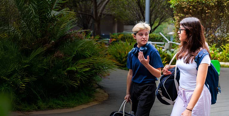 The first cohort.<br />Week one at UTS College.