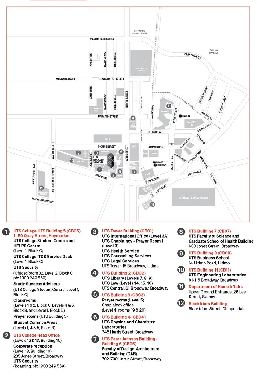 UTS-College-Campus-Map