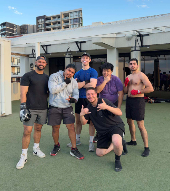 Boxing mates I've been friends with for ages