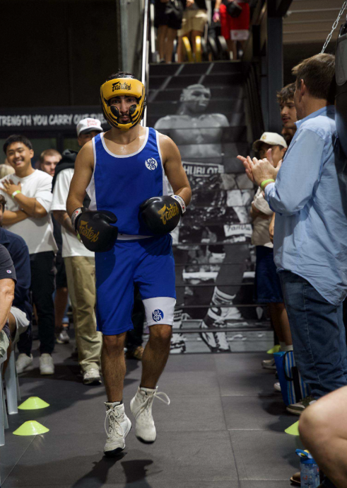 First boxing match walkout