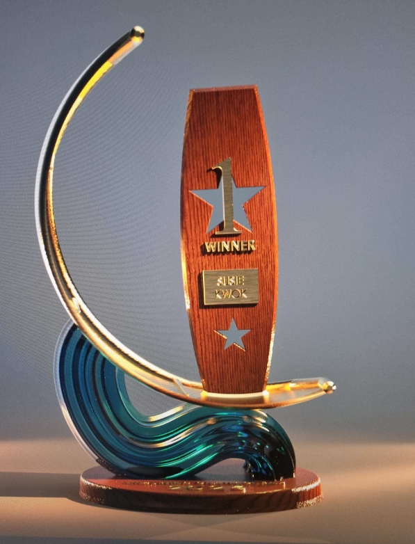 My design for a Kite Surfing Trophy