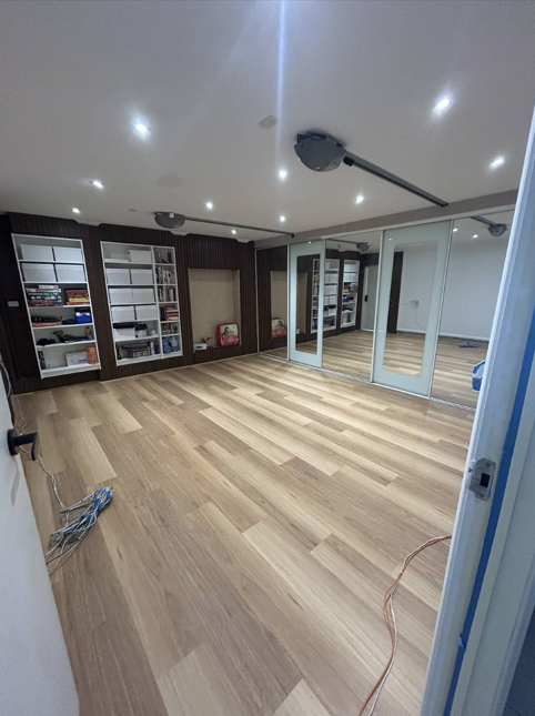 Garage is renovated and ready to move in