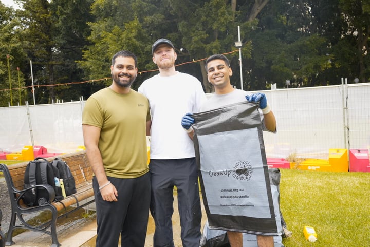 Helping keep Hyde Park clean