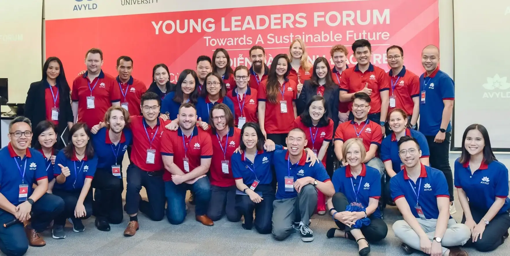 The 2019 Australia-Vietnam Young Leadership Dialogue brought together 20 emerging leaders from Australia and Vietnam, pictured here with the organising committee.