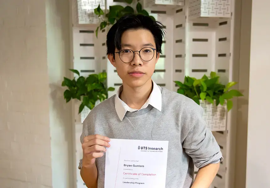 The world of IT has fascinated Bryan since his high school days, and he decided at an early age to follow his cousins to study at UTS.