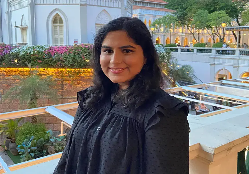 Outstanding Graduate award winner Aiza says there is always more to learn.