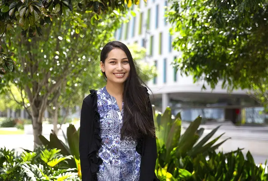Amshuma is passionate about biomedical science.