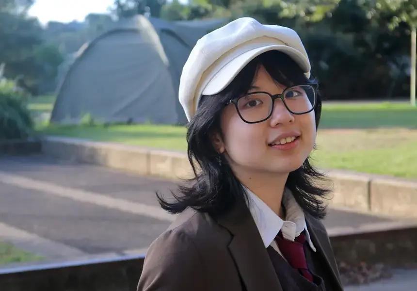 Animation student Celine finds inspiration everywhere.