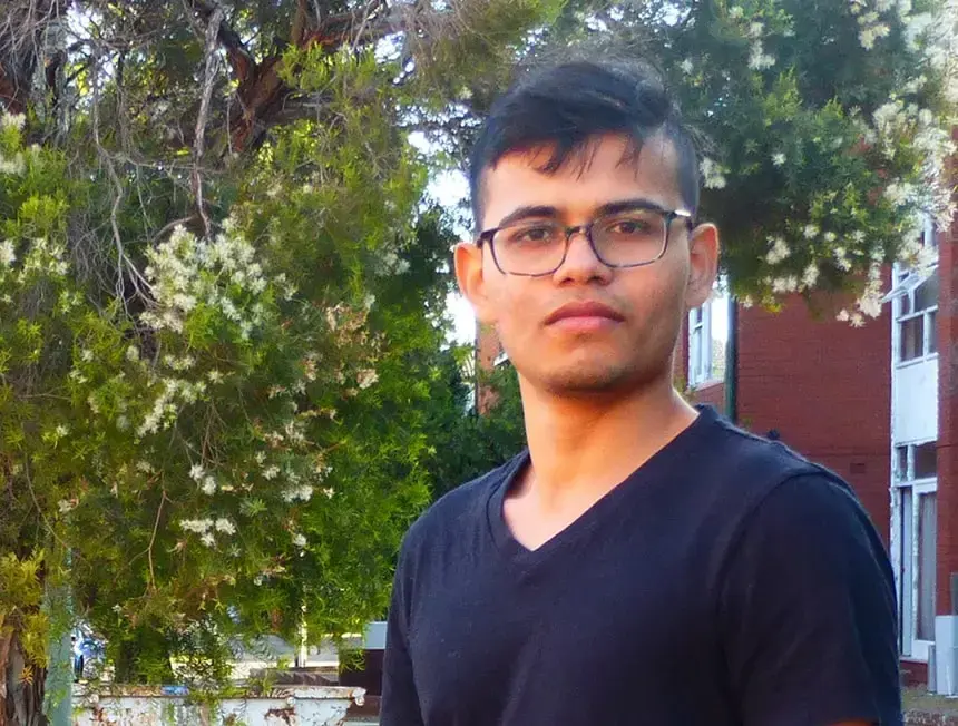 Diploma of Engineering graduate and UTS Bachelor of Engineering student Mahasvin Gogi