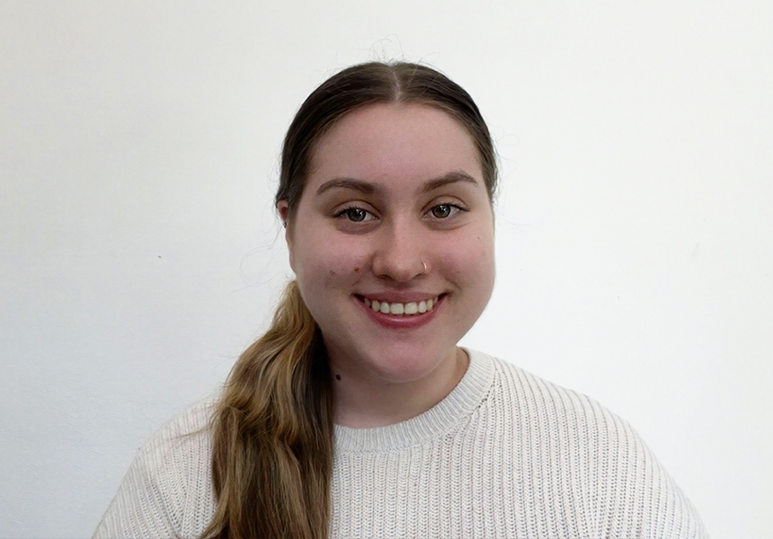 Outstanding Graduate award winner Tahlia didn’t let a disappointing ATAR stand in her way.