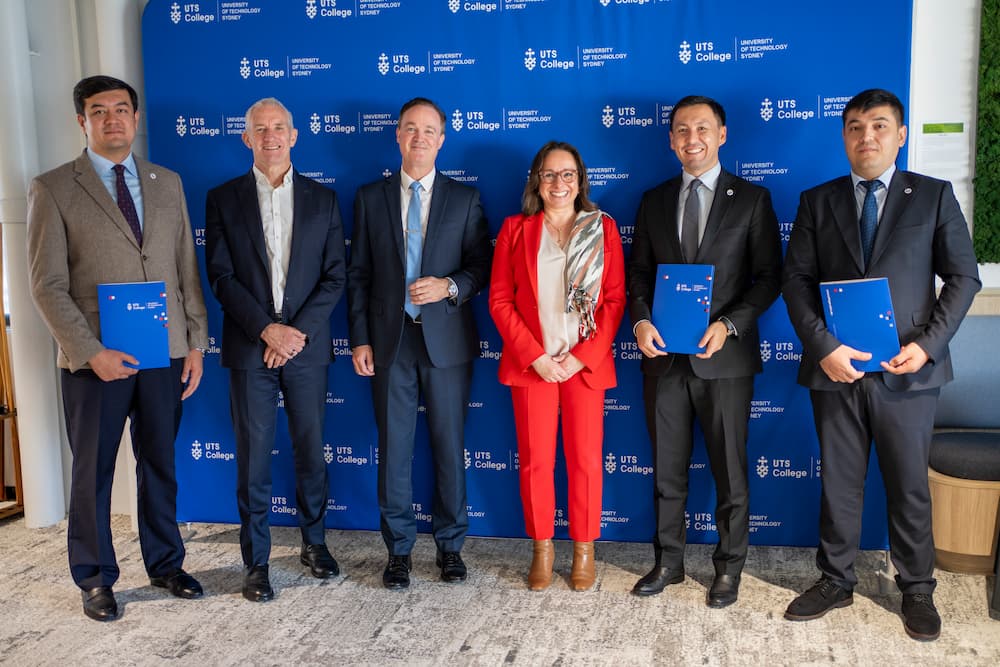 Building a global talent pipeline: UTS College welcomes Uzbekistan delegation